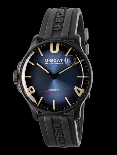 U-BOAT DARKMOON 44MM BLUE IPB SOLEIL 8700 Replica Watch